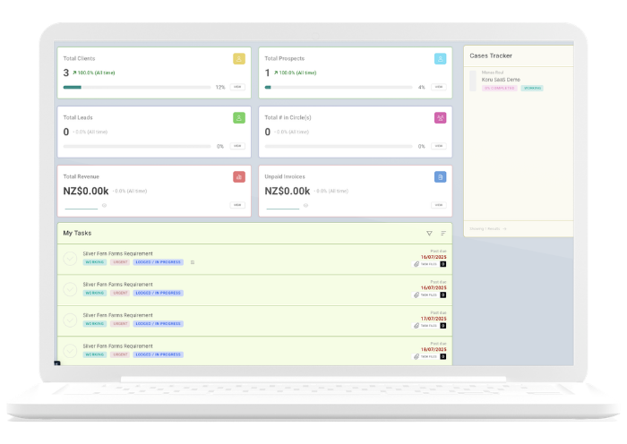 dashboard-casecrm